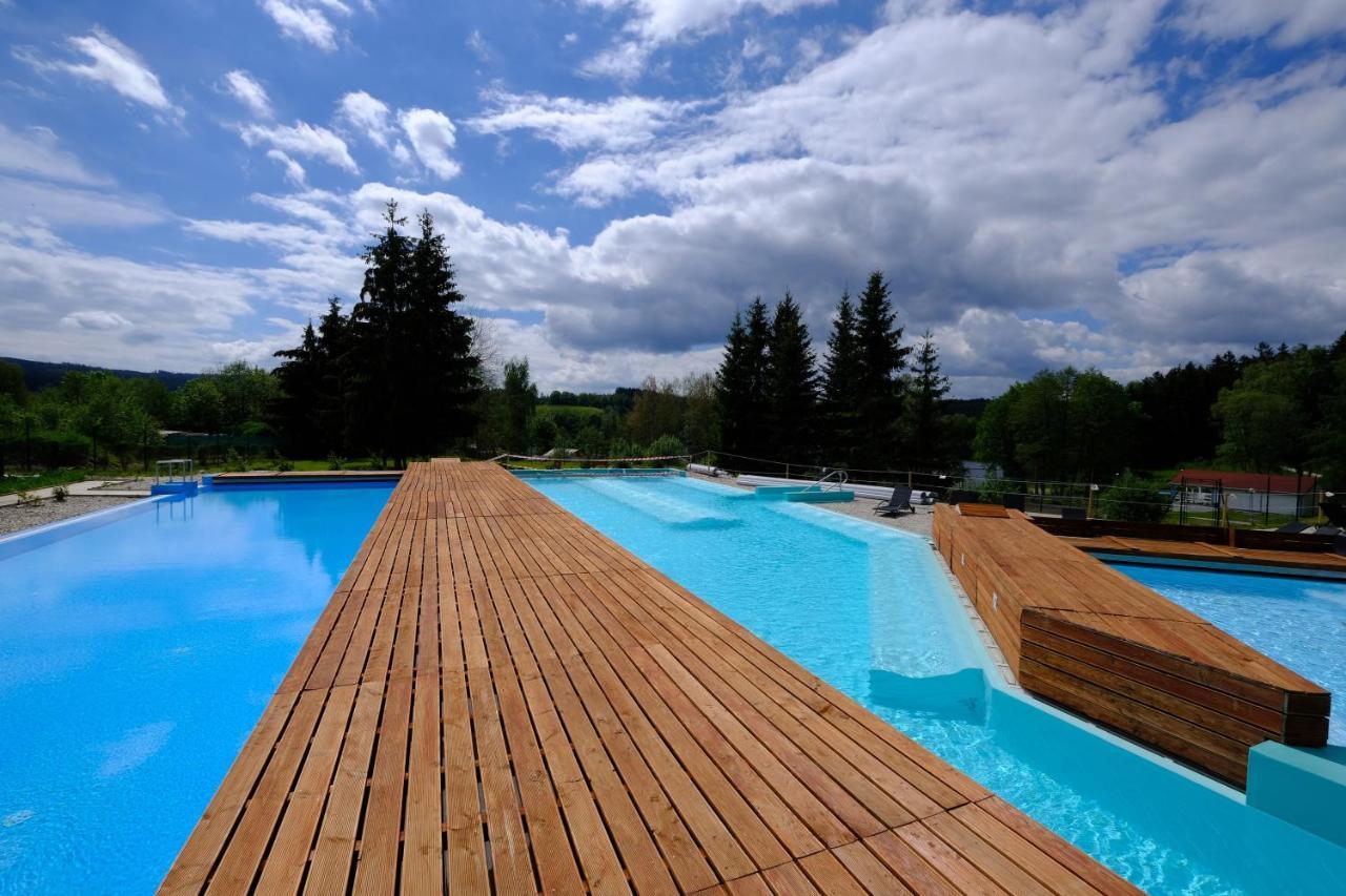Lipno-Frymburk Wellnes Apt D 103 Exterior foto